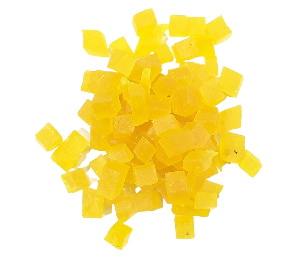 Candied Fruit Cubes (Pineapple)